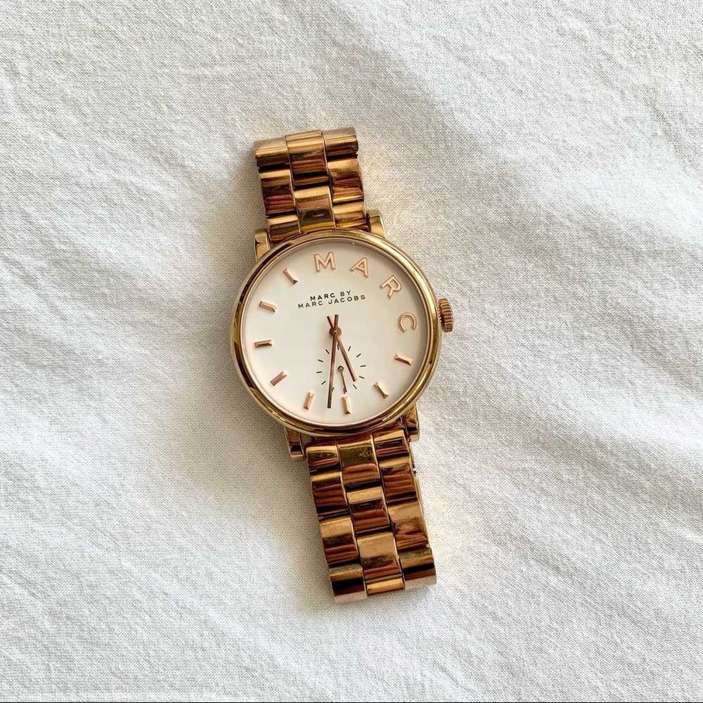 MARC by Marc Jacobs Baker Rose Gold Bracelet Watch